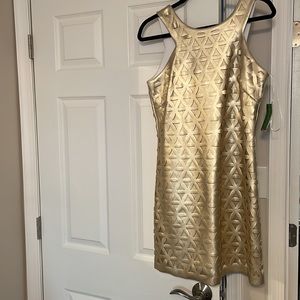 NWT gold LILY DRESS!